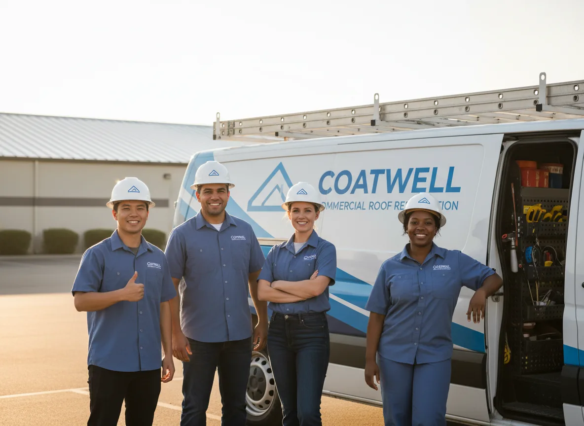 Commercial roof coating company in Cornish, UT
